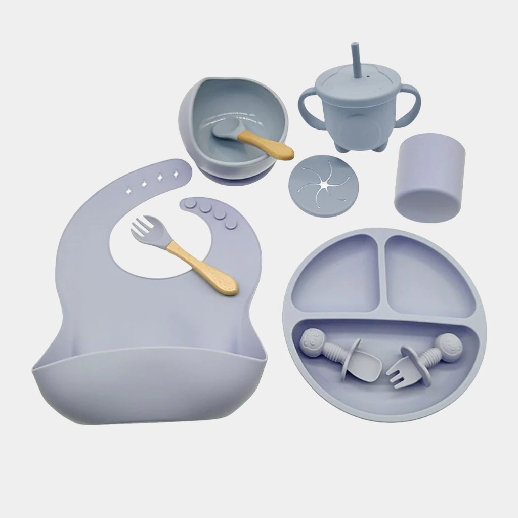 Baby Feeding Silicone BPA-Free 10 Piece Set