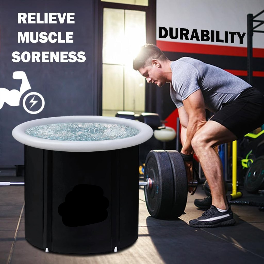 Ice Water Tub – Foldable Ice Bath for Recovery & Fitness