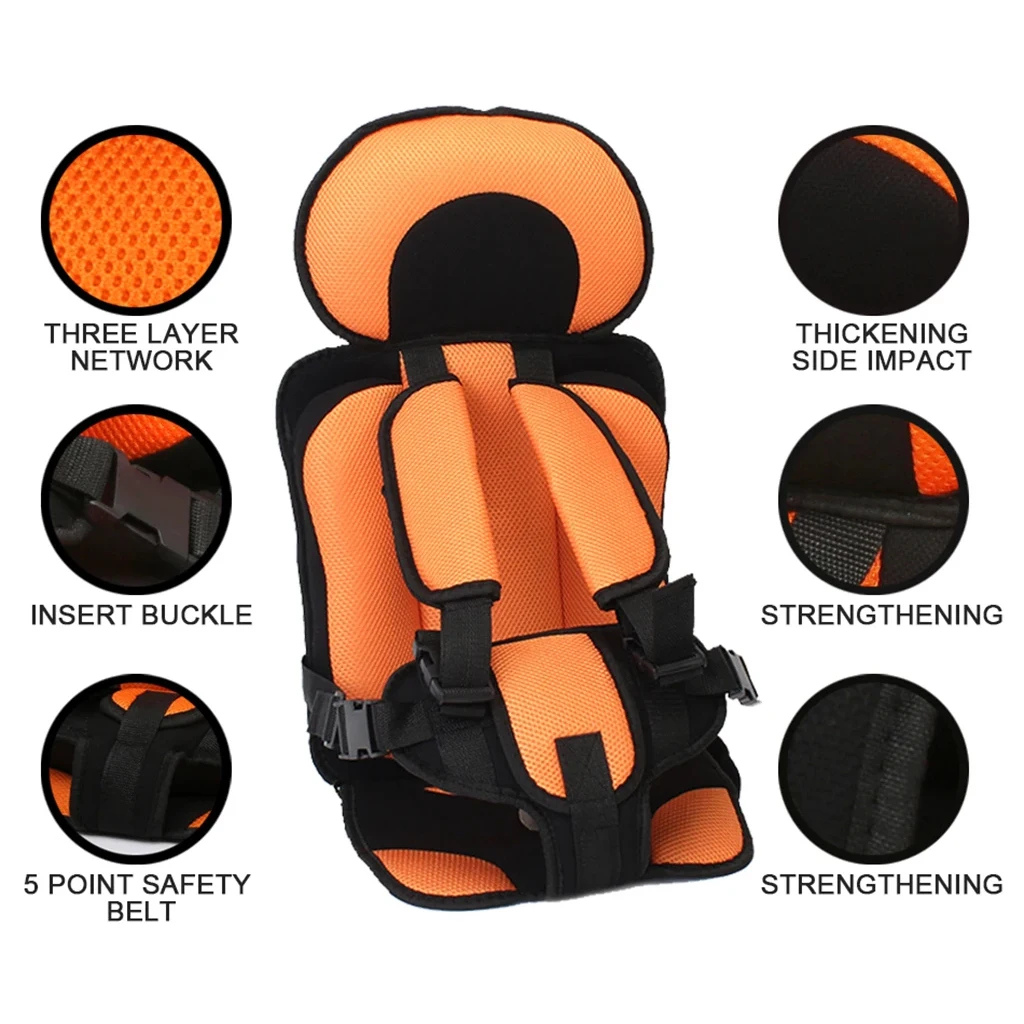 Slim Infant Safe Seat – Portable Baby & Children Car Seat, 20-80 lbs