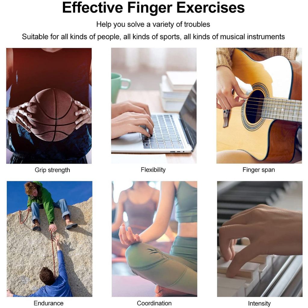 Silicone Grip Device – Finger Exercise for Strength & Rehabilitation