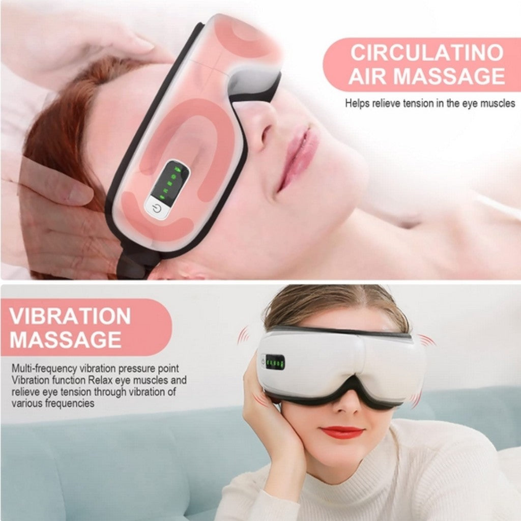 Eye Massager with Heat – Relief for Migraines, Eye Strain & Dry Eyes