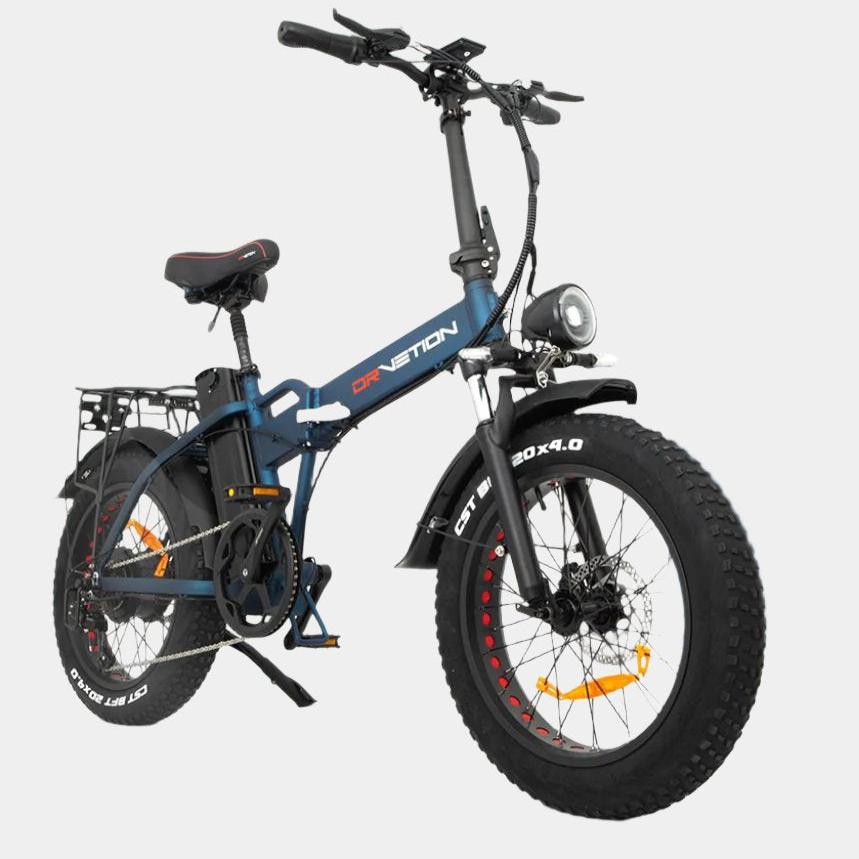 Folding Off-Road Electric Bike – 750W, 20" Fat Tires, 7-Speed, 45KM/H