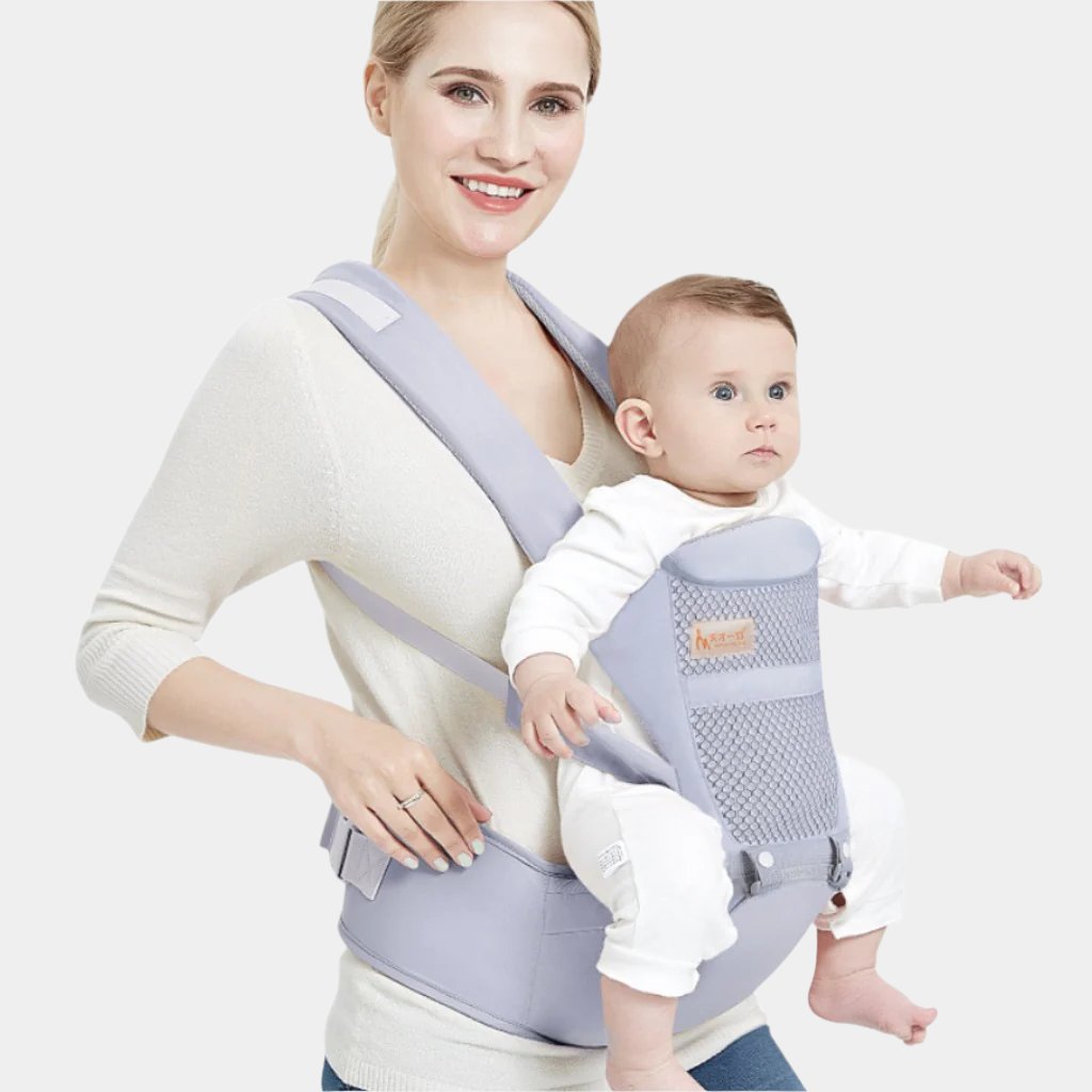 Ergonomic Baby Waist Carrier – Multi-Position Hip Seat for Newborn to Toddler