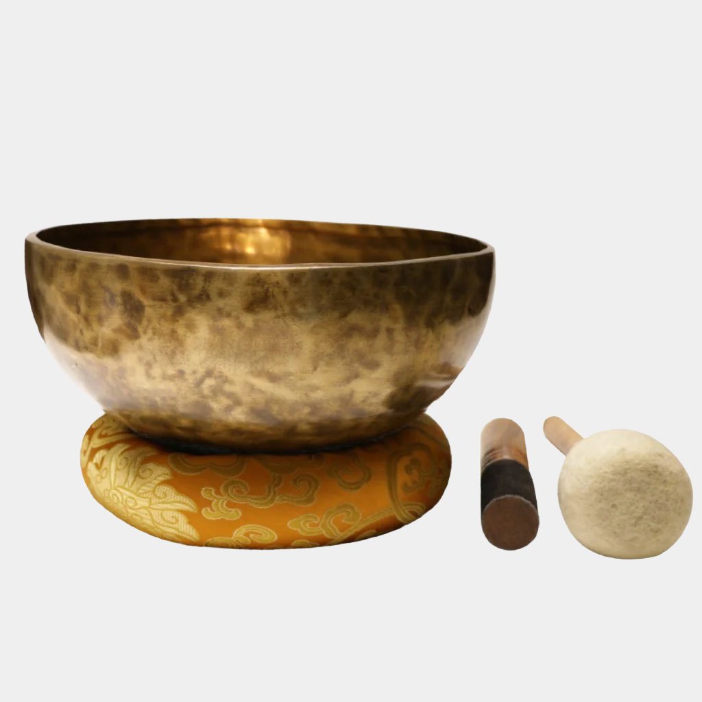 Handmade in Nepal Tibetan Singing Bowl – Meditation & Chakra Healing, 10-26cm