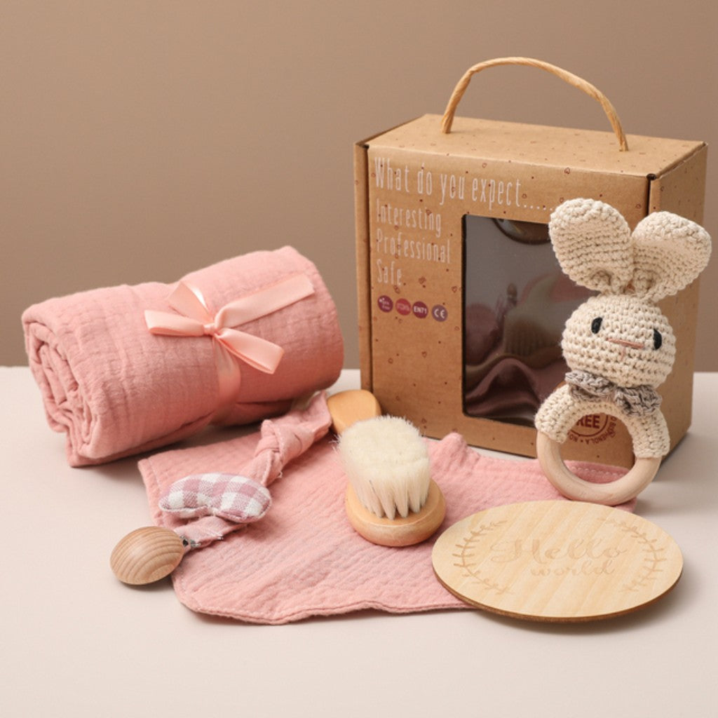 Baby Shower Gift | Bath Toy Set for Newborns