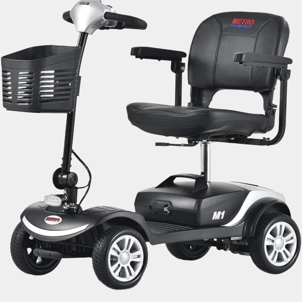 4-Wheel Compact Electric Scooter for Seniors