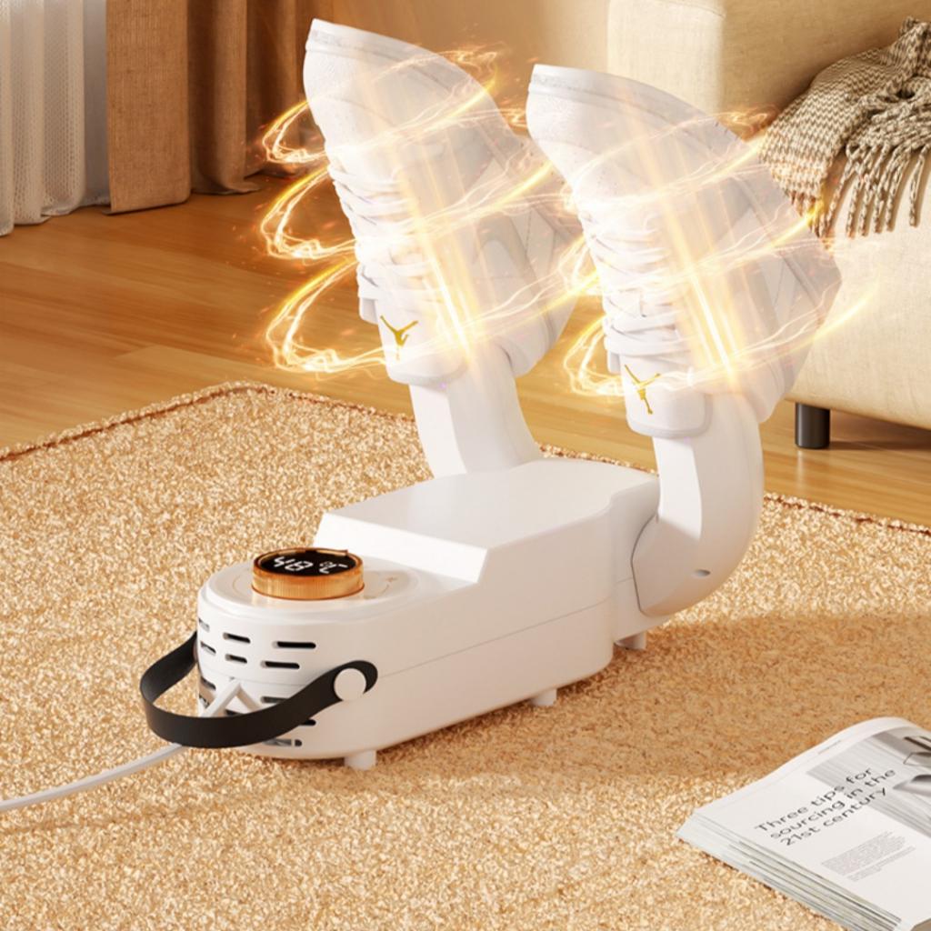 Electric Shoes & Boot Dryer – Foldable, Timed, 180W Deodorizing Heater