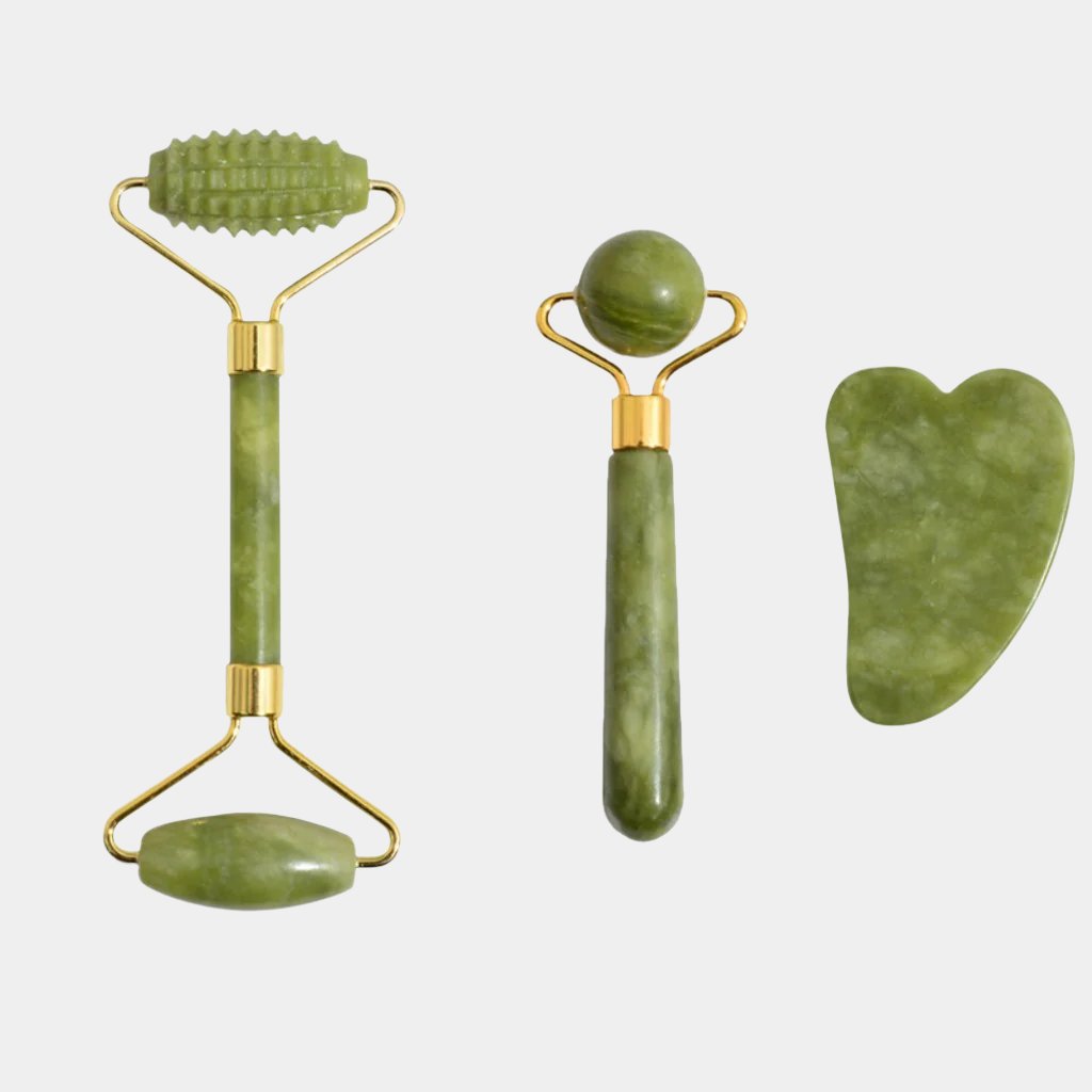 Massage Roller Set of Facial Jade Massagers