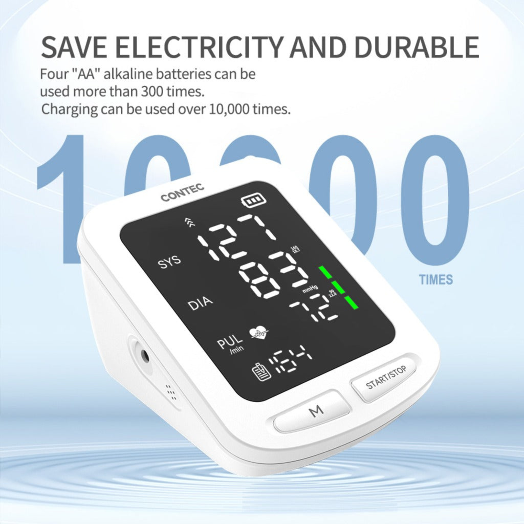 Blood Pressure Monitor – Adult BP Cuff with NIBP Records