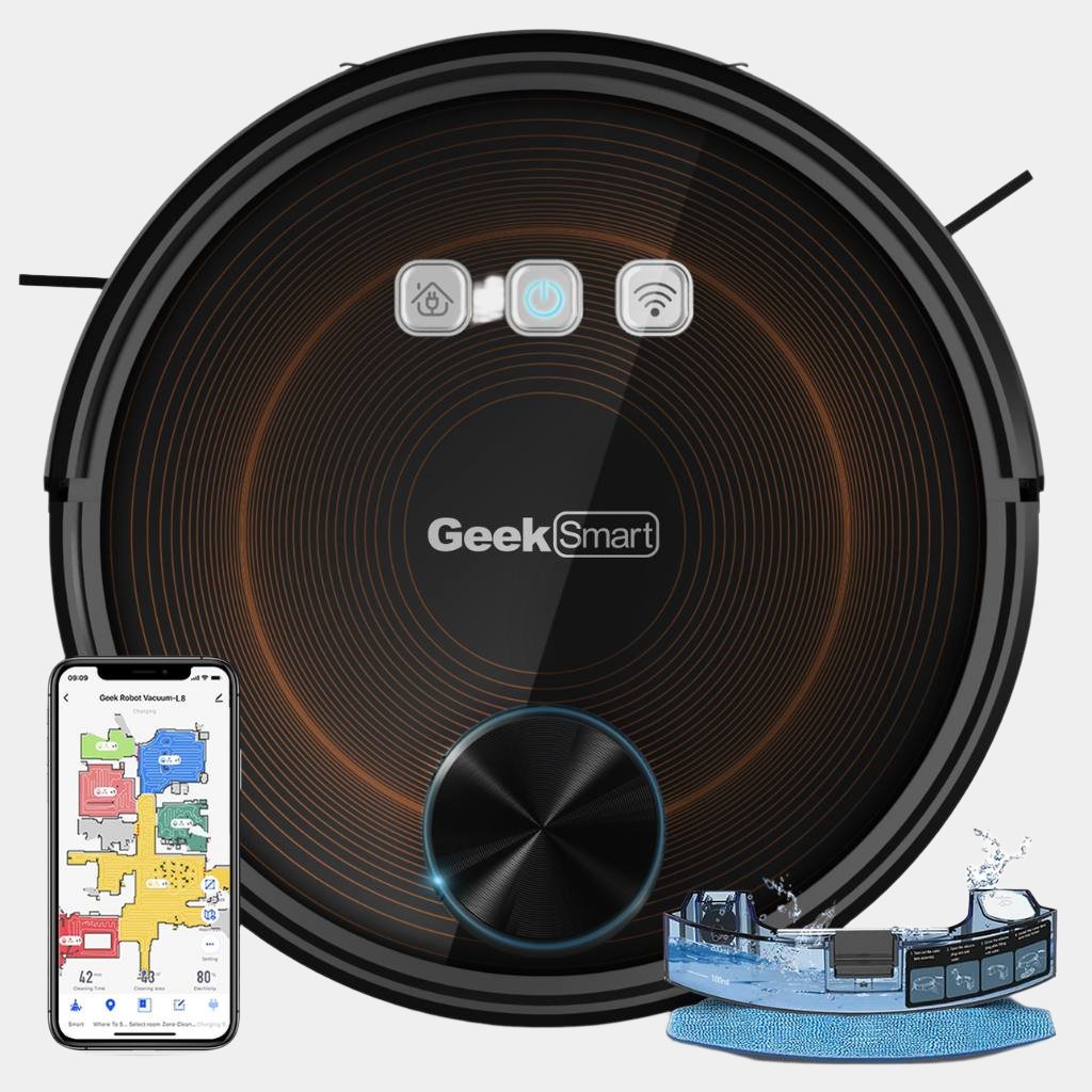 Geek Smart L8 Robot Vacuum and Mop