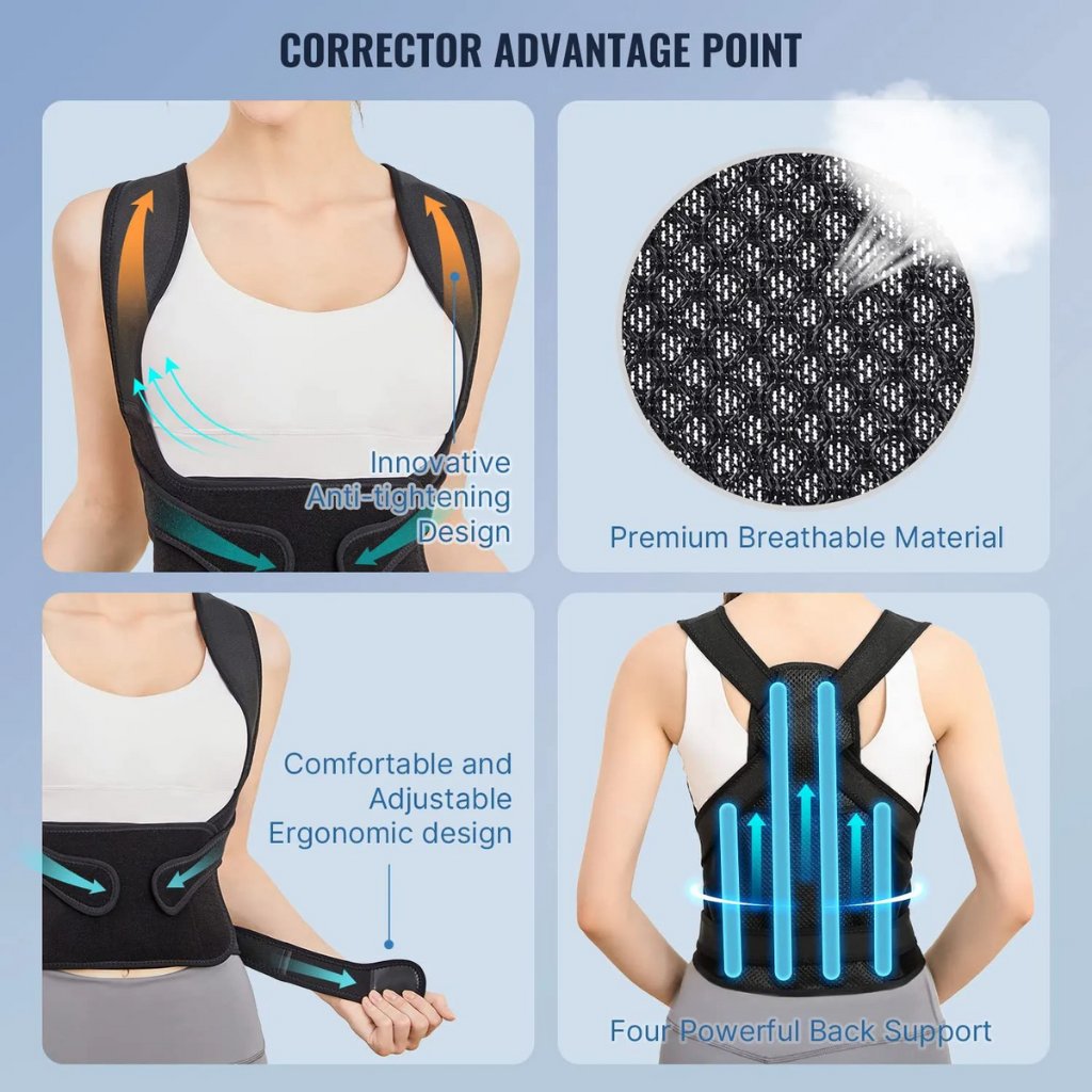 Back Posture Correction Belt | Invisible Anti-Humpback Support