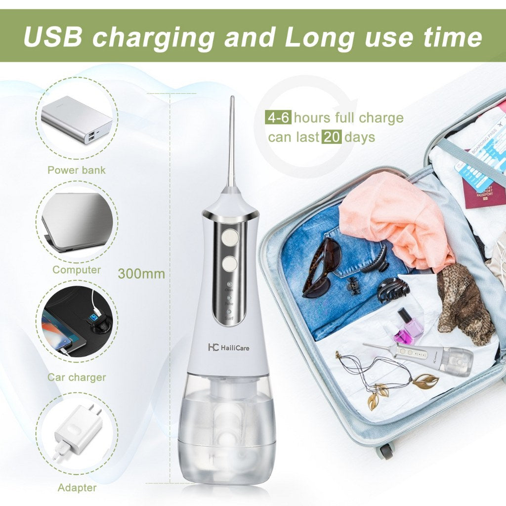 Water Dental Flosser – Cordless Oral Irrigator