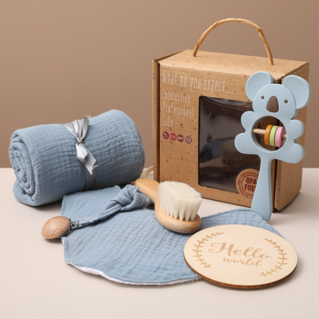 Baby Shower Gift | Bath Toy Set for Newborns