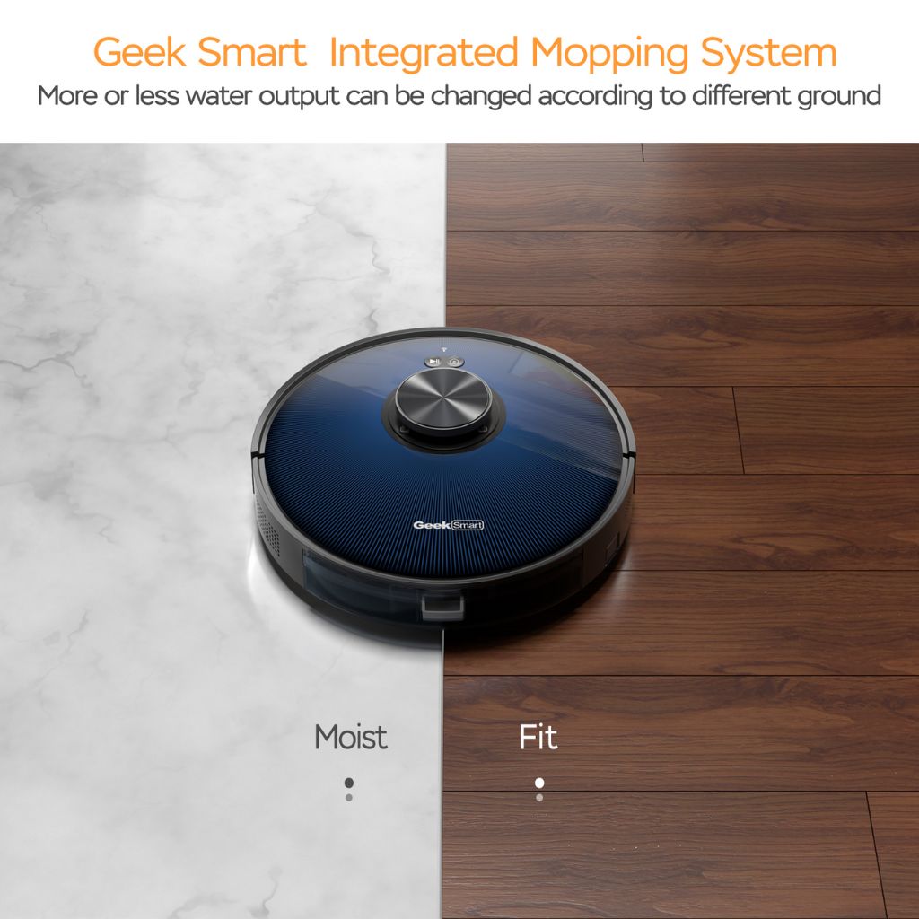 Geek Smart L7 Robot Vacuum & Mop | 2700Pa Suction