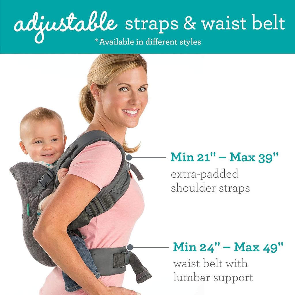 Ergonomic Baby Carrier 4-in-1 – Newborn to Toddler