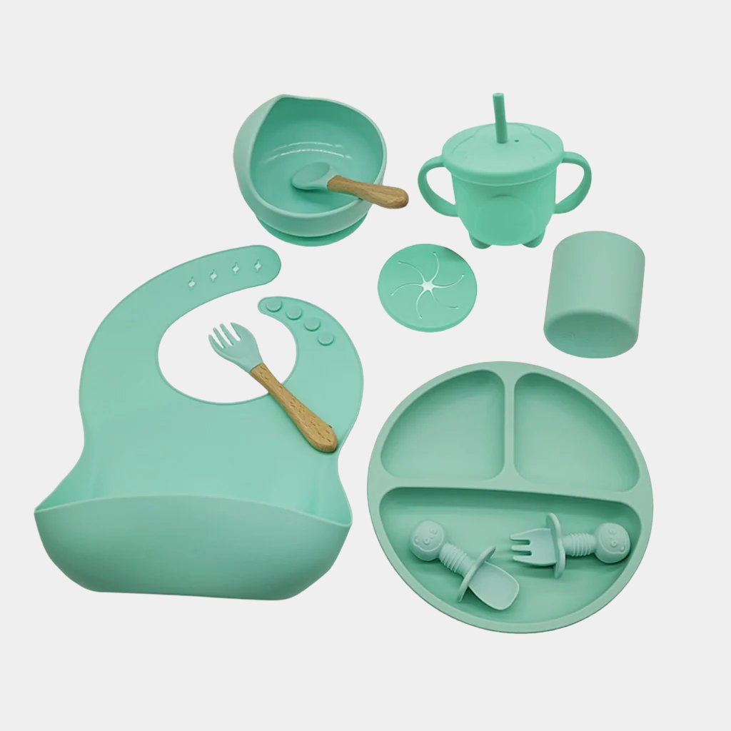 Baby Feeding Silicone BPA-Free 10 Piece Set