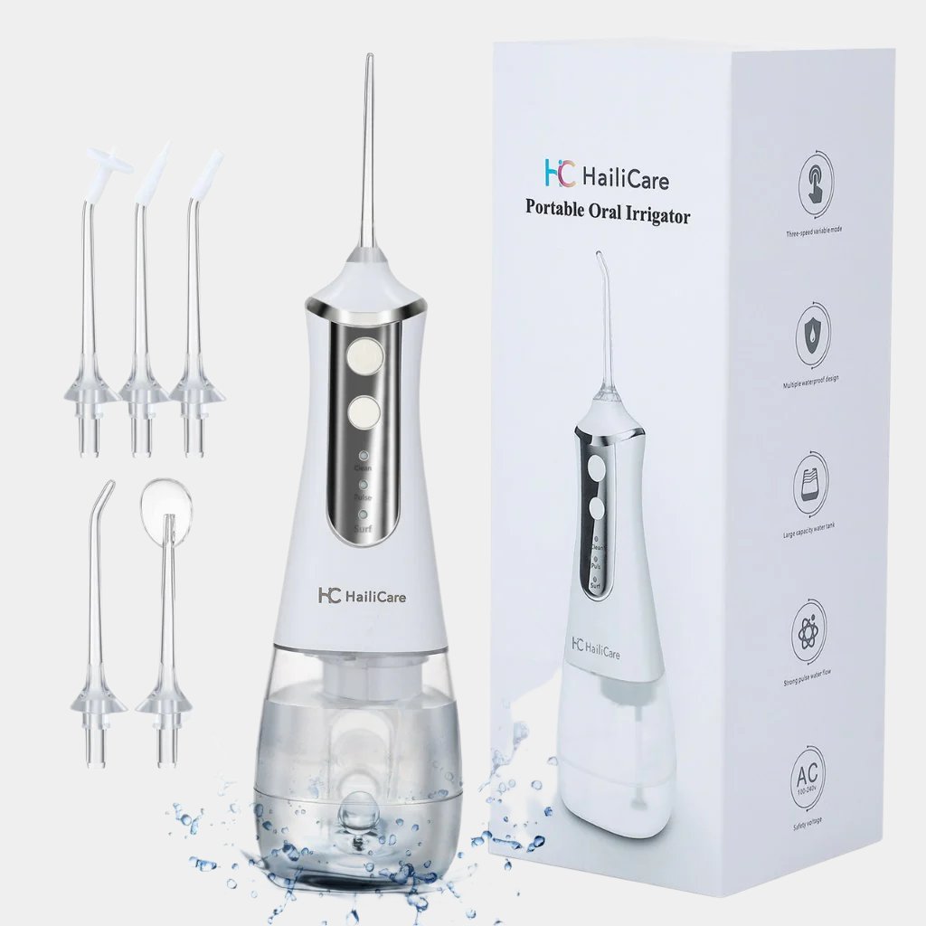 Water Dental Flosser – Cordless Oral Irrigator