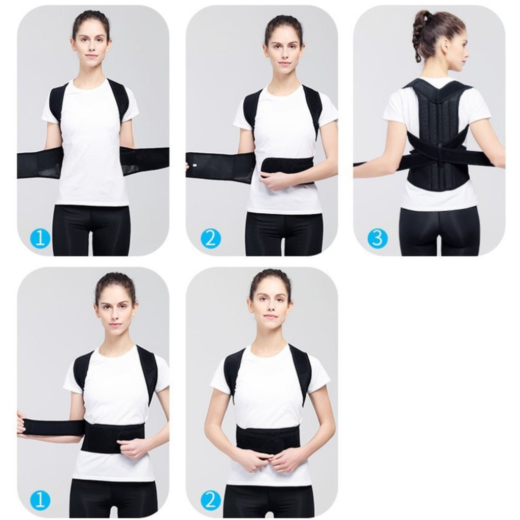 Spine Bending Posture Corrector – Adjustable Back Brace for Pain Relief