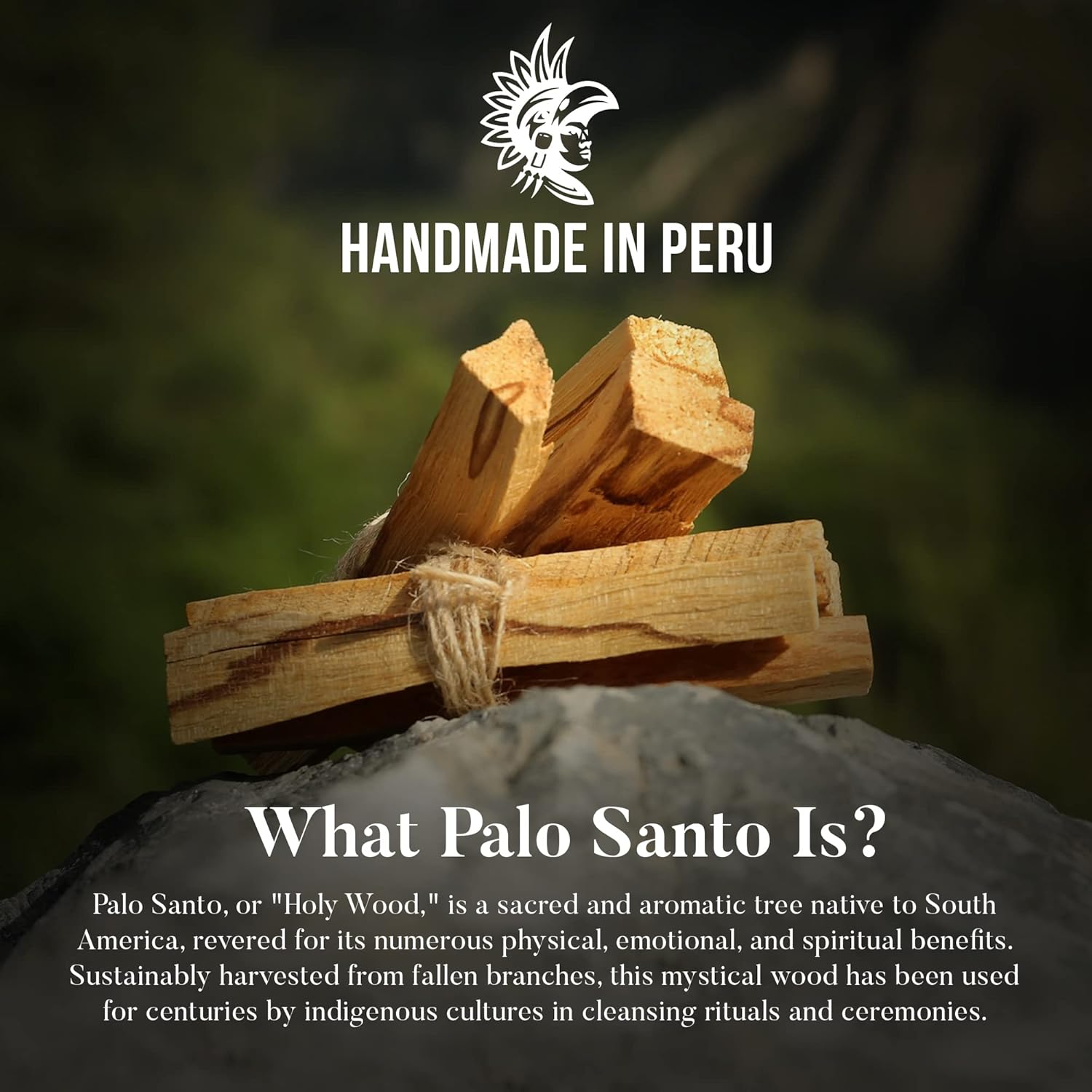 Peru Palo Santo – Premium Natural Incense for Meditation & Purification