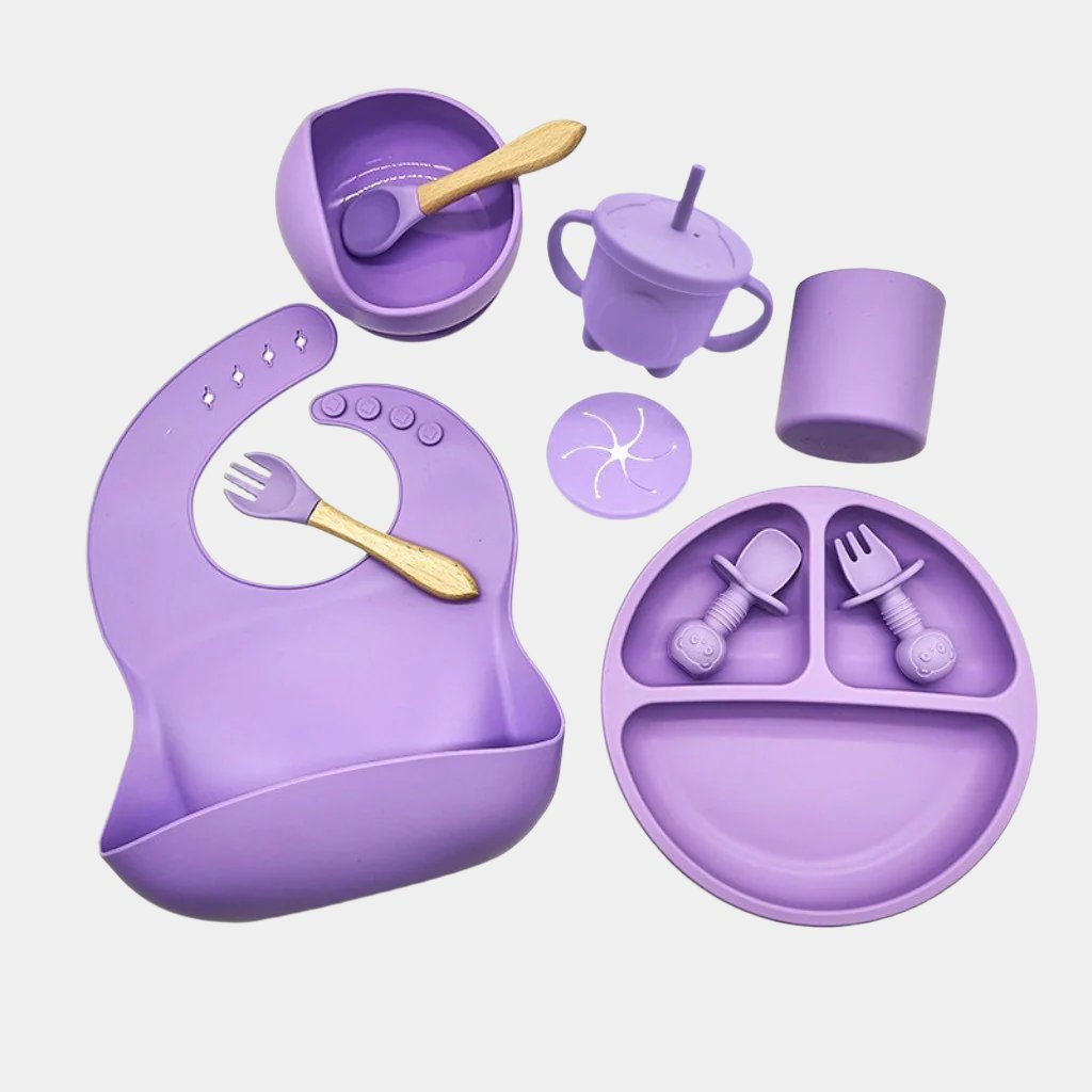 Baby Feeding Silicone BPA-Free 10 Piece Set