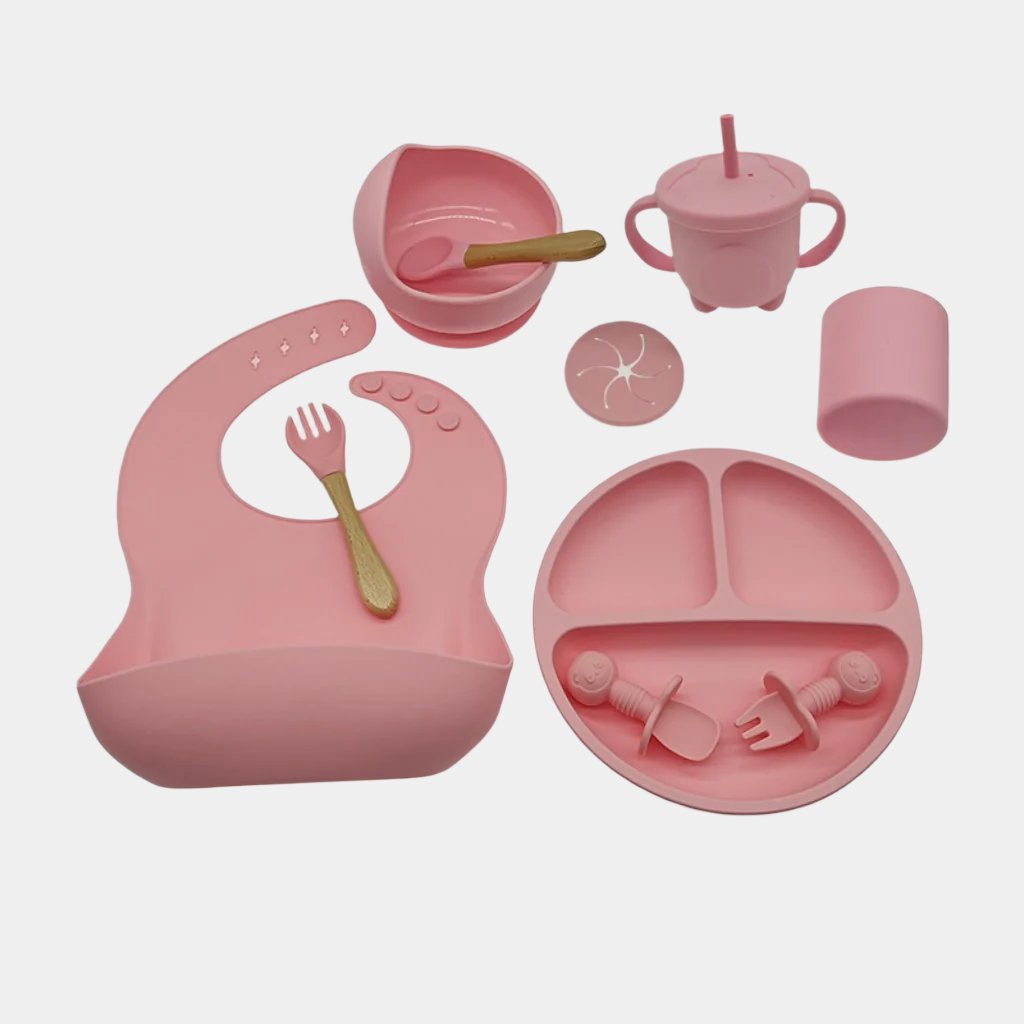 Baby Feeding Silicone BPA-Free 10 Piece Set