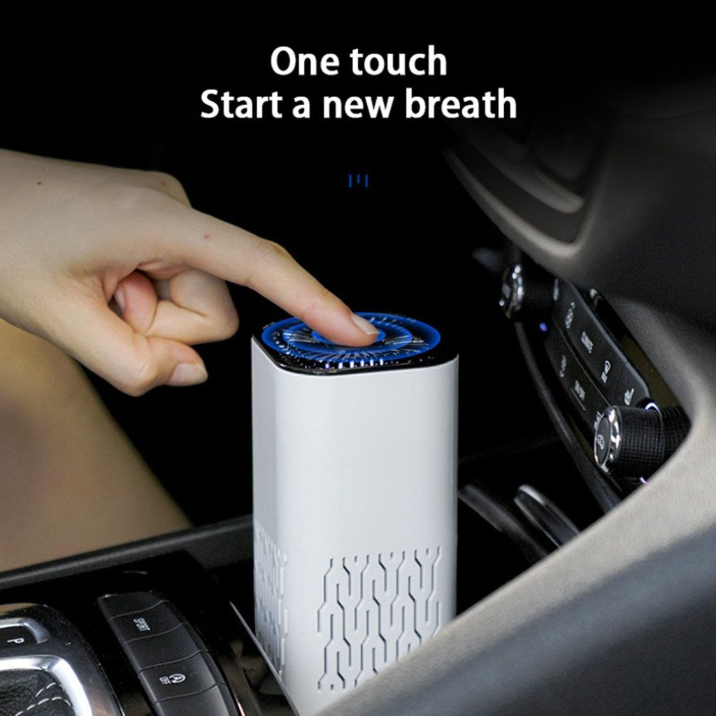 Portable Air Purifier Negative Ion Generator for Car & Home