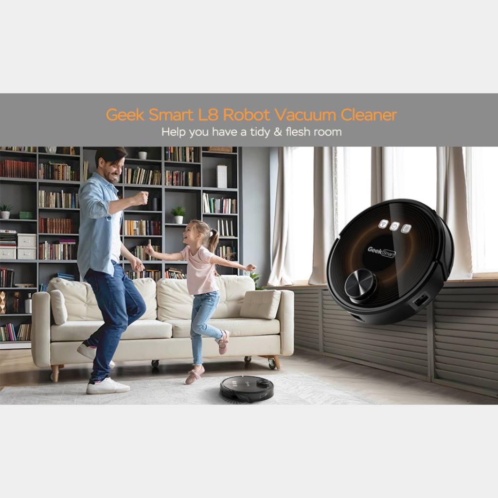 Geek Smart L8 Robot Vacuum and Mop