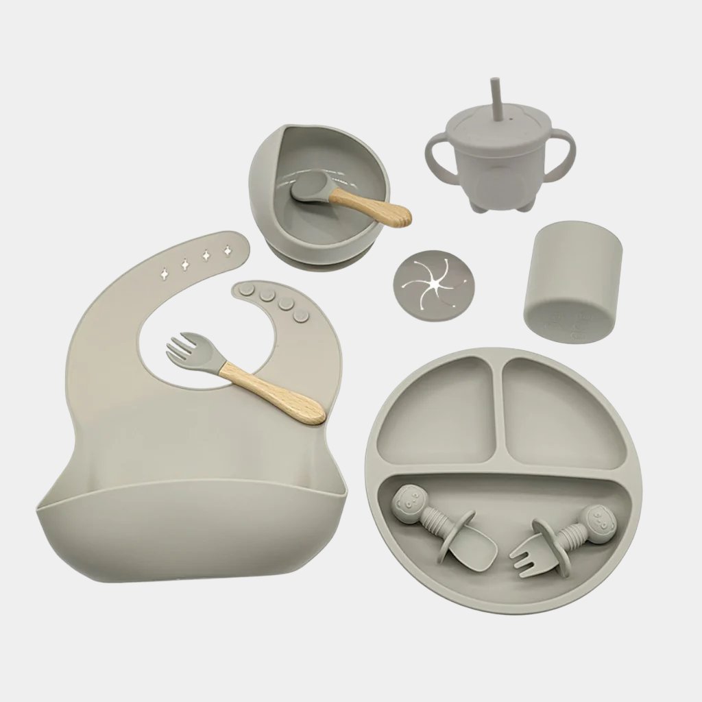 Baby Feeding Silicone BPA-Free 10 Piece Set